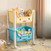 Carrito Organizador de Juguetes y Accesorios 2 Niveles