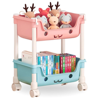 Carrito Organizador de Juguetes y Accesorios 2 Niveles