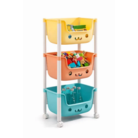 Carrito Organizador de Juguetes y Accesorios 3 Niveles