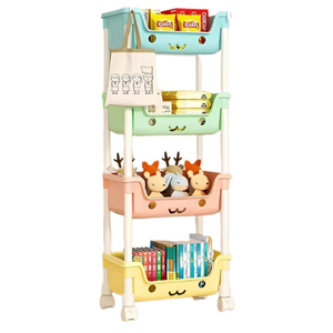 Carrito Organizador de Juguetes y Accesorios 4 niveles