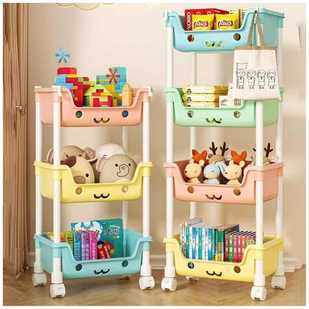 Carrito Organizador de Juguetes y Accesorios 4 niveles