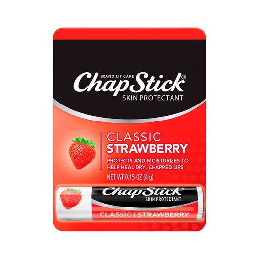 Bálsamo labial CHAPSTICK Fresa x1