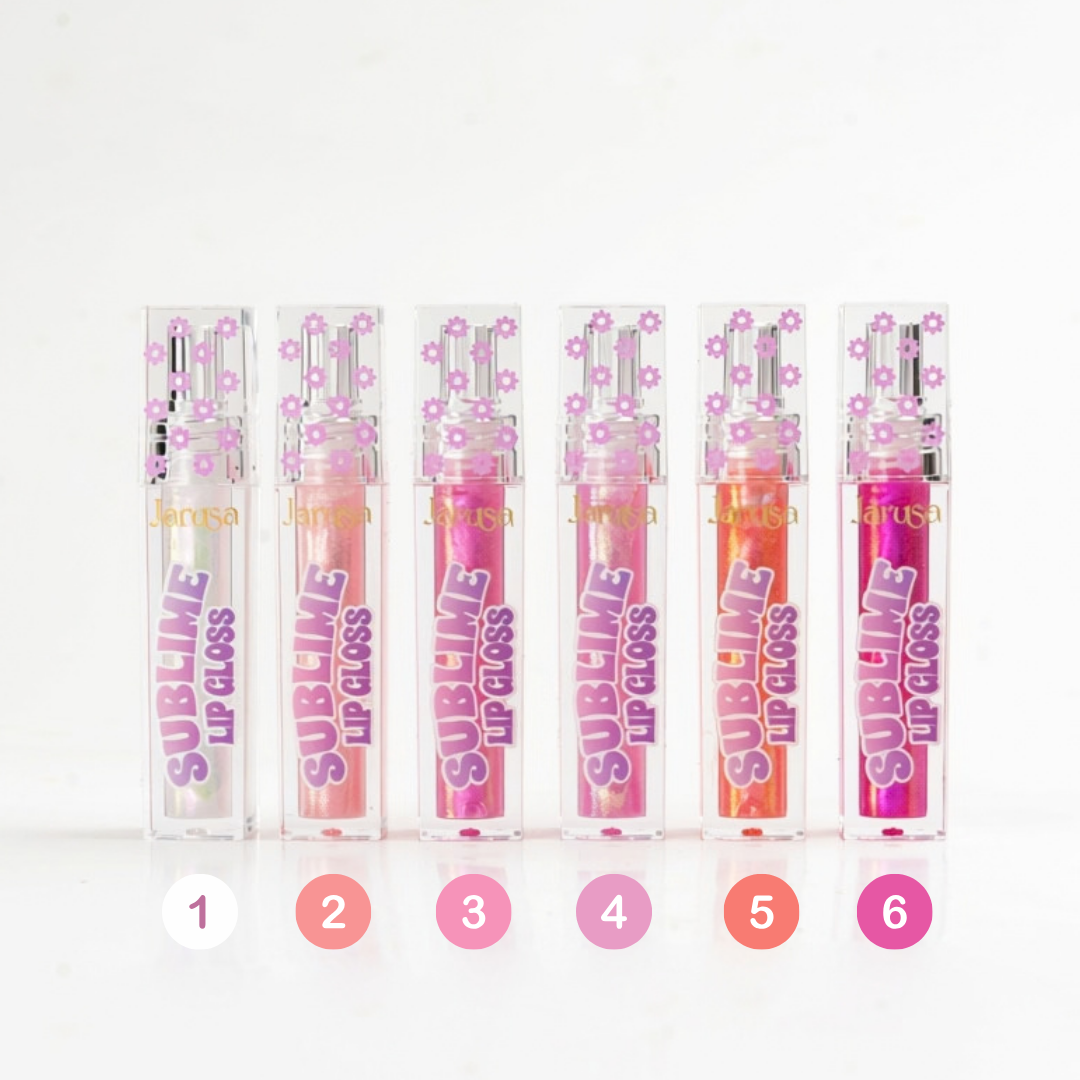 Brillo Labial Lipgloss con Destellos Jarusa