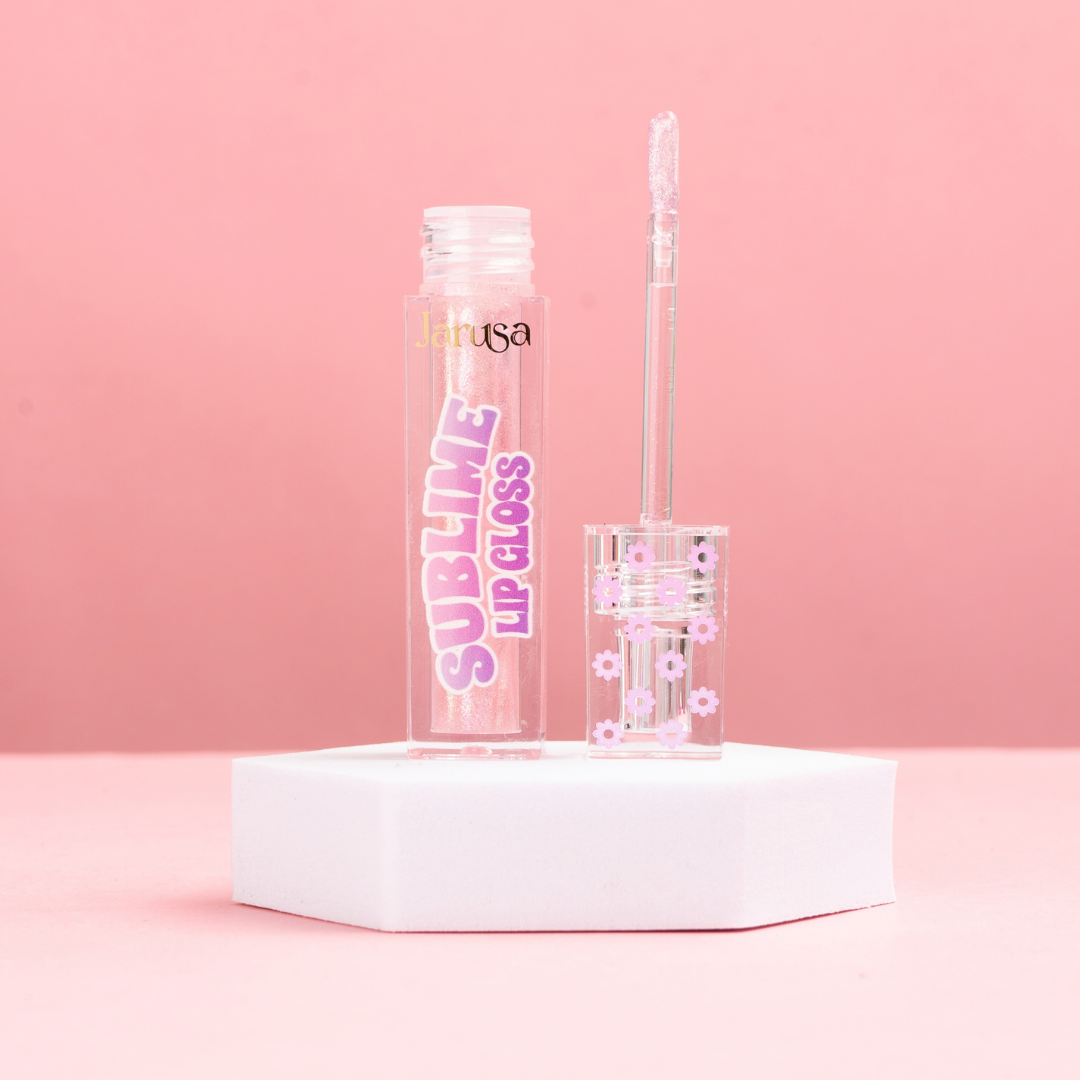 Brillo Labial Lipgloss con Destellos Jarusa