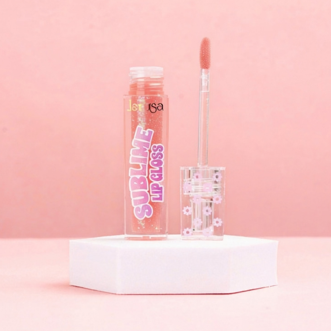 Brillo Labial Lipgloss con Destellos Jarusa