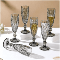 Set x6 Copas de Vidrio Largo 160 ml