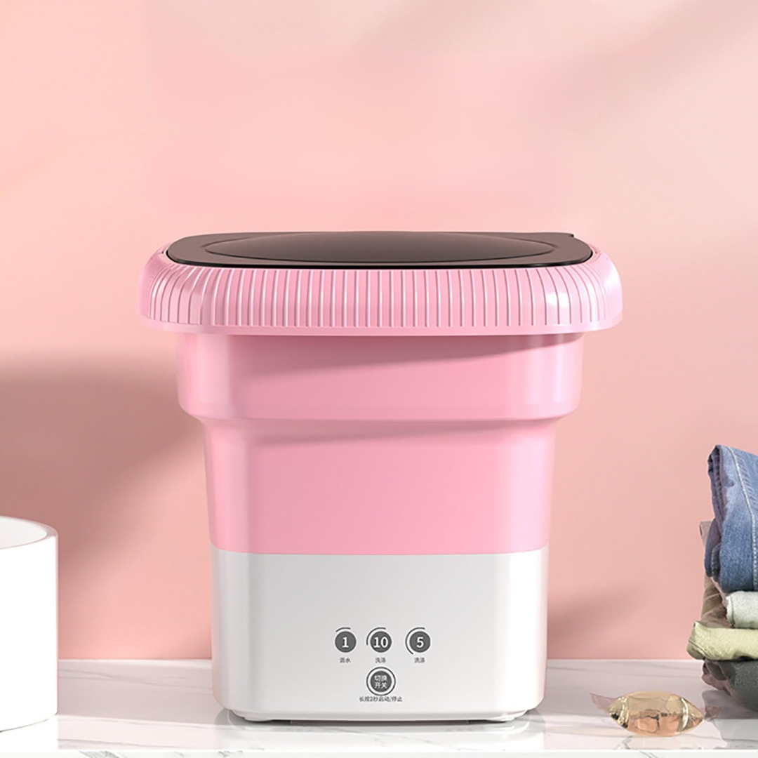 Mini Lavadora Portátil y Plegable 6.5 L