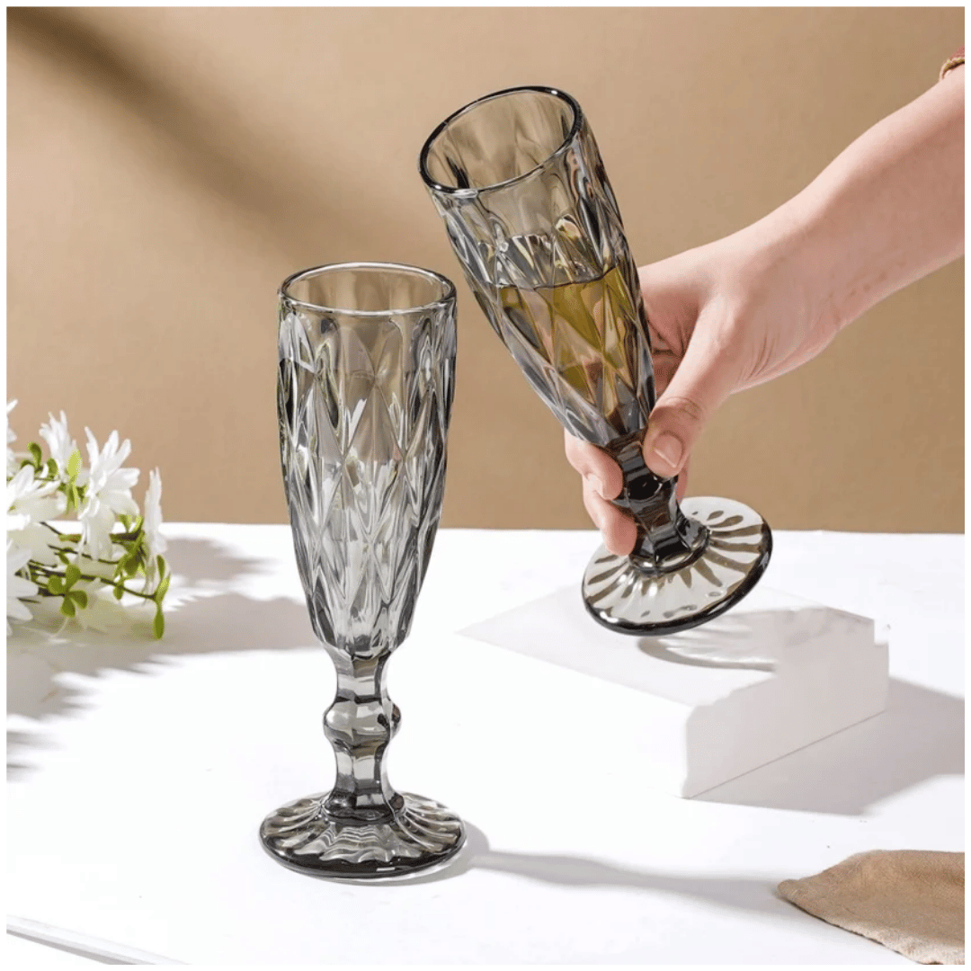 Set x6 Copas de Vidrio Largo 160 ml