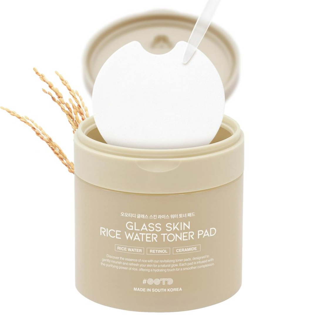 Glass Skin Rice Water Toner Pad