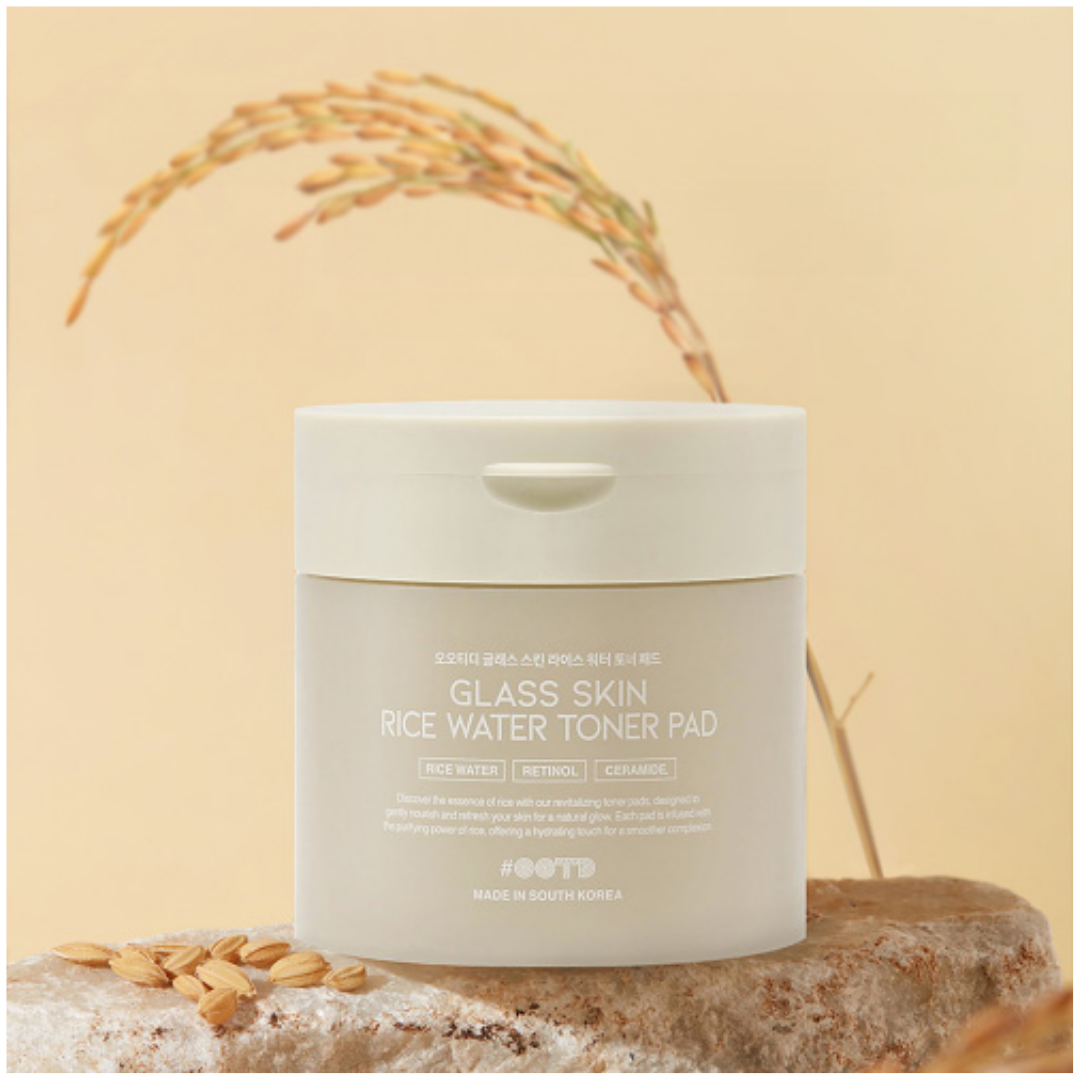 Glass Skin Rice Water Toner Pad