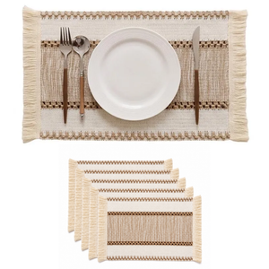 SET DE 6 INDIVIDUALES DE TELA