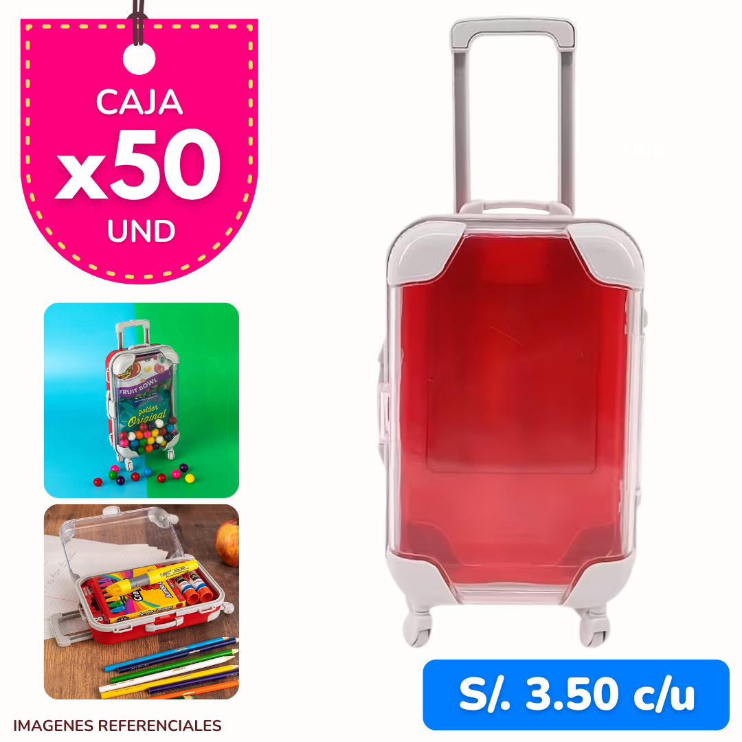 Mini Maletita L Dark Red x50 UND