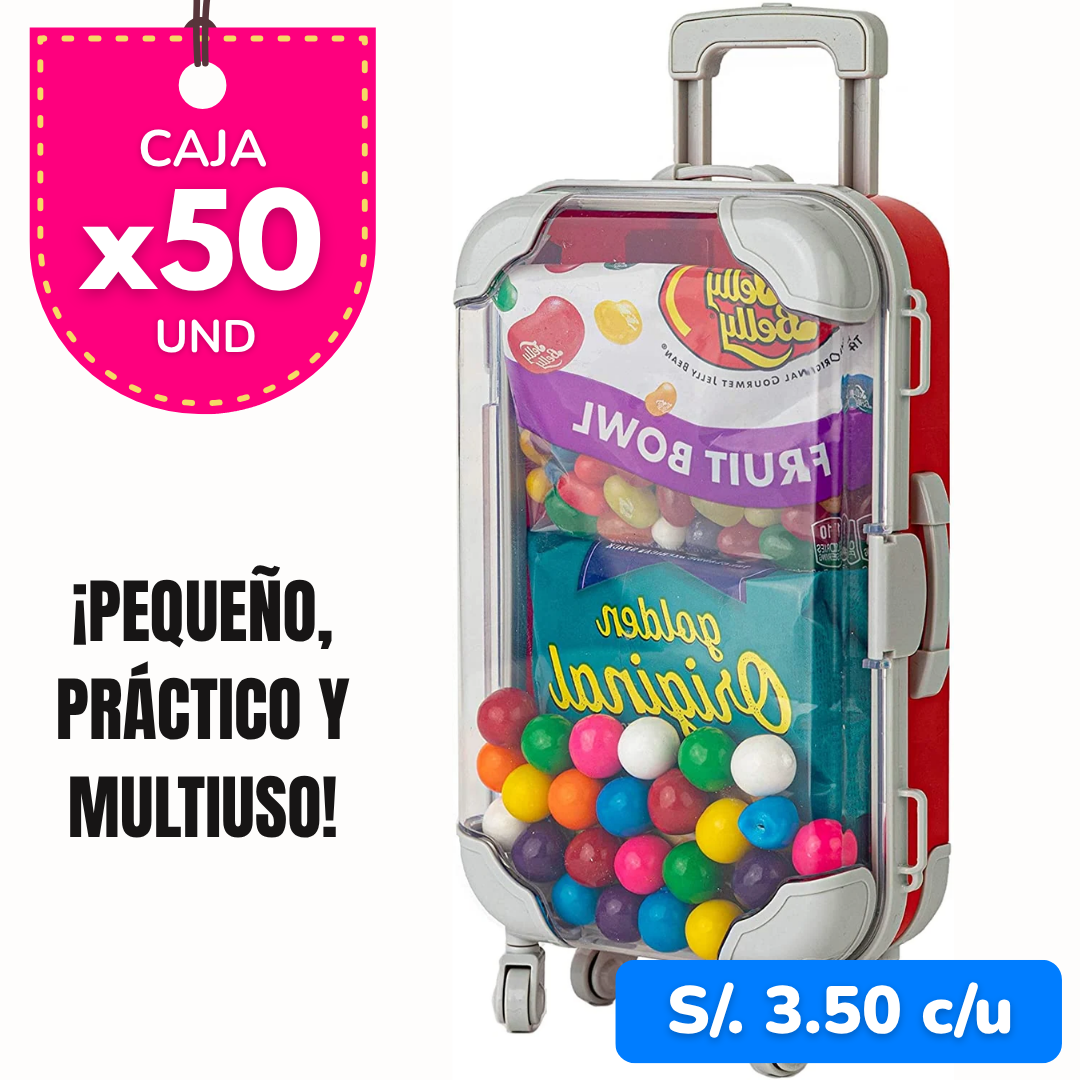 Mini Maletita L Dark Red x50 UND