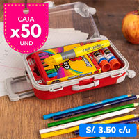 Mini Maletita L Dark Red x50 UND