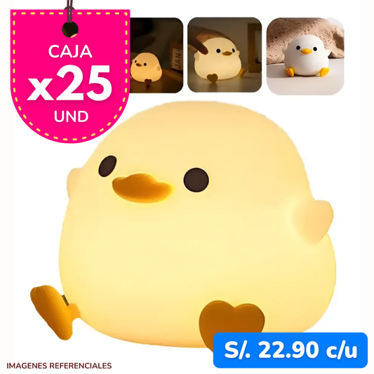Lámpara LED Infantil Pollito x25 UND