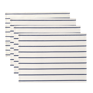 Set x4 Individuales de Tela Rayas