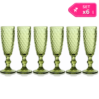 Set x6 Copas de Vidrio Largo 160 ml