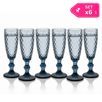 Set x6 Copas de Vidrio Largo 160 ml