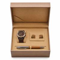 Set de Regalo Ejecutivo con Reloj Gemelos y Bolígrafo