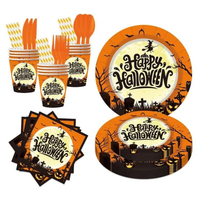 Set x8 Adornos Decorativos para Fiesta Halloween