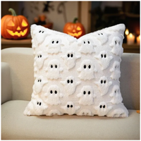 Funda de Cojín Fantasmas Blancos