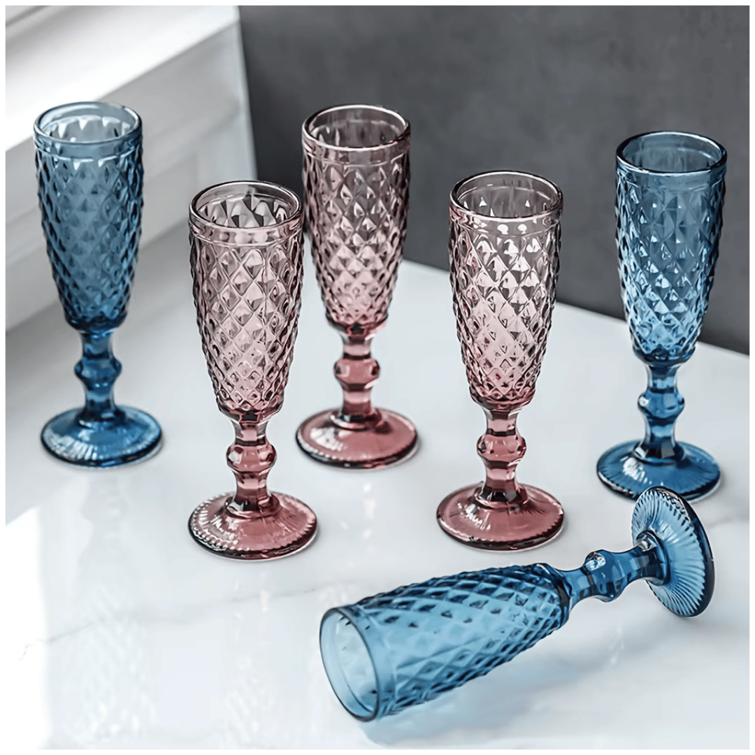 Set x6 Copas de Vidrio Largo 160 ml
