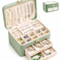 Joyero Organizador Elegante 2 Niveles