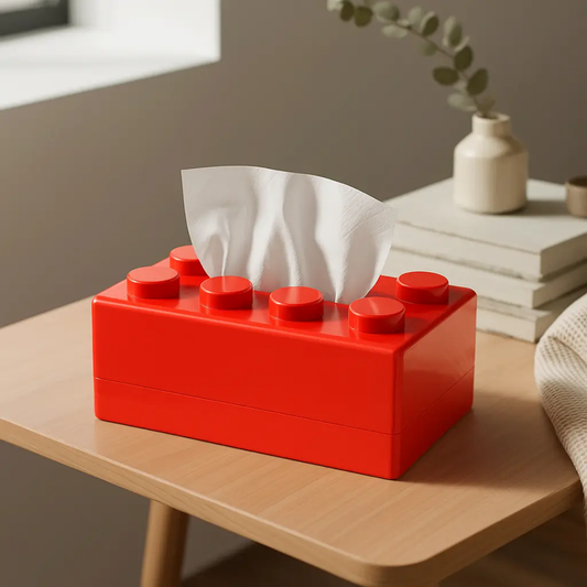 Caja para Pañuelos Diseño Lego