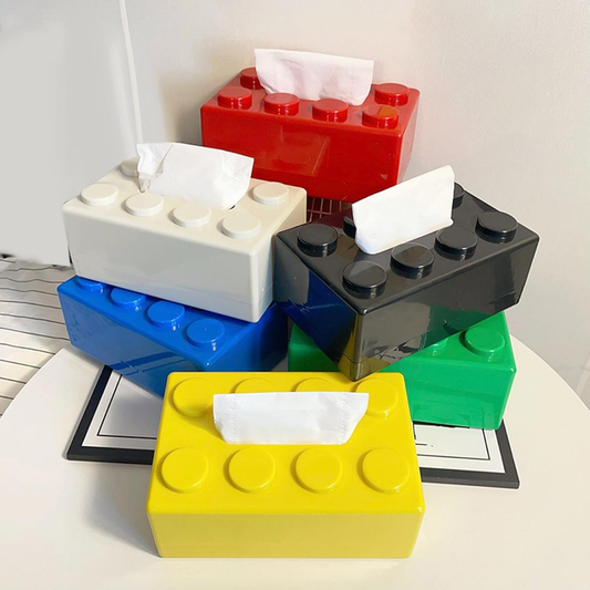 Caja para Pañuelos Diseño Lego