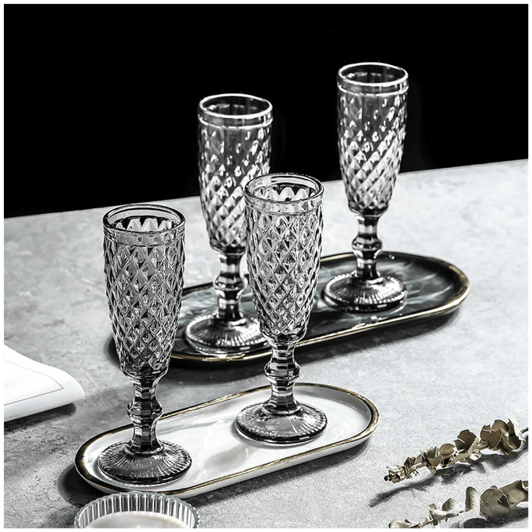 Set x6 Copas de Vidrio Largo 160 ml