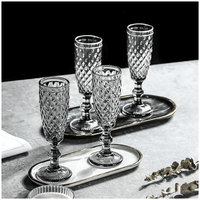 Set x6 Copas de Vidrio Largo 160 ml