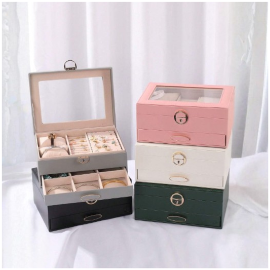 Joyero Organizador Elegante para Joyas Multiusos