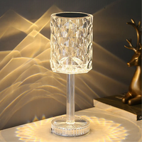 Lámpara Portátil Diseño Diamante Transparente