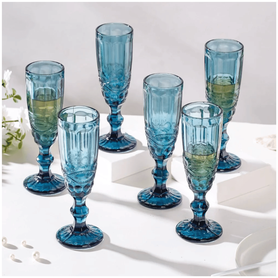 Set x6 Copas de Vidrio Largo 160 ml