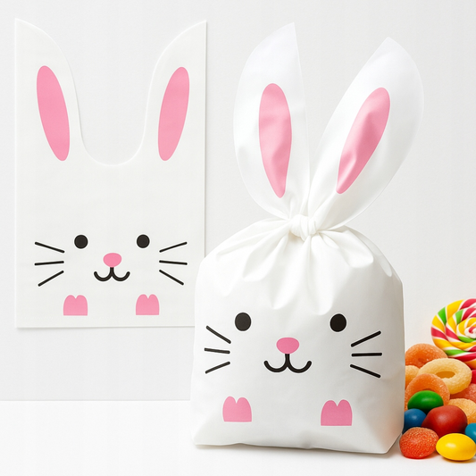 Set de Bolsas de Conejito para Snacks x50