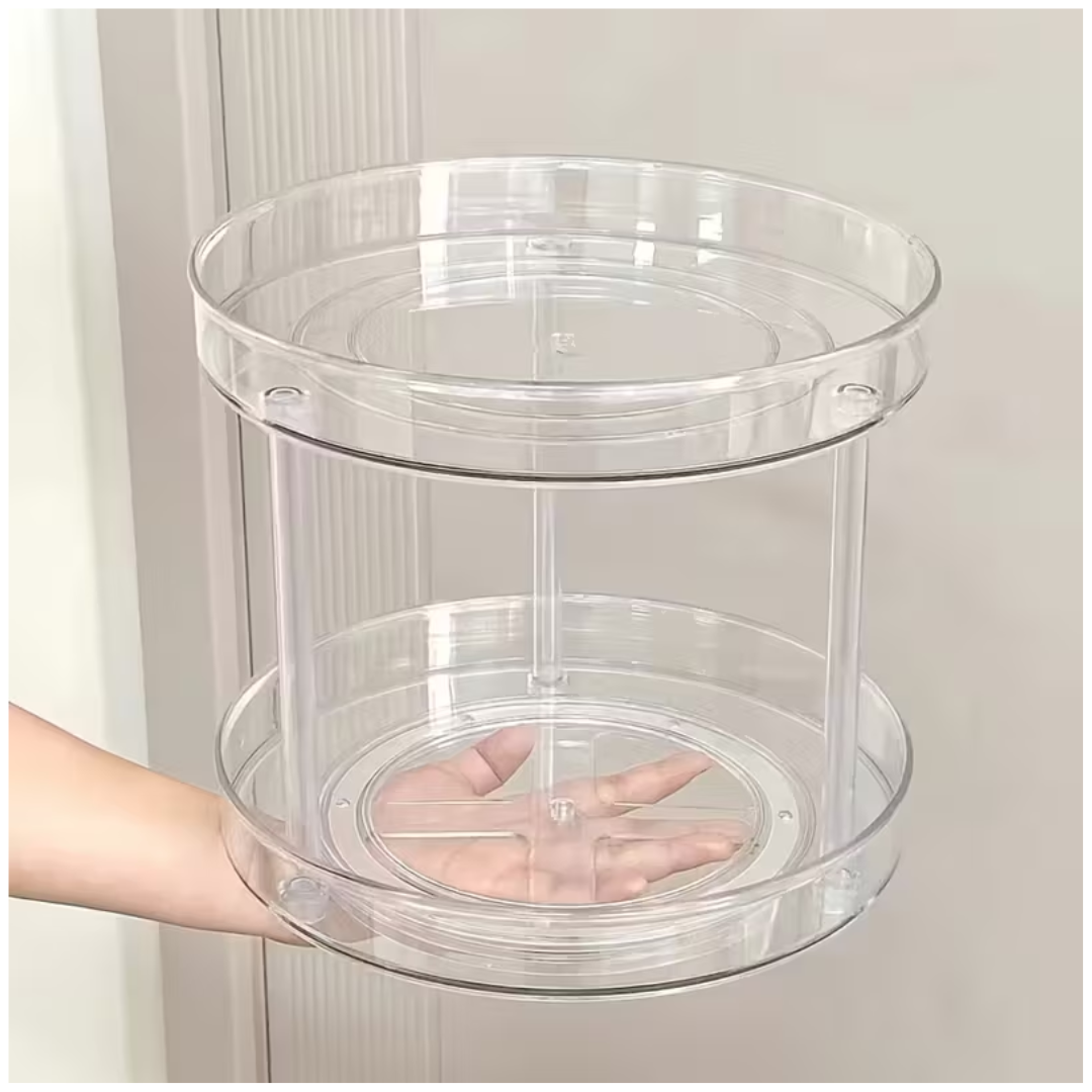 Organizador de Maquillaje Circular Multifuncional