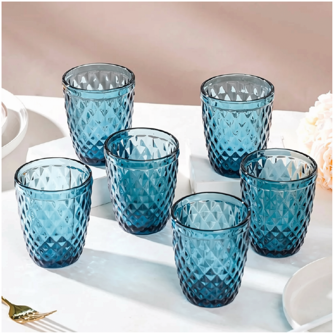 Set x6 Vasos Rombos 280ml