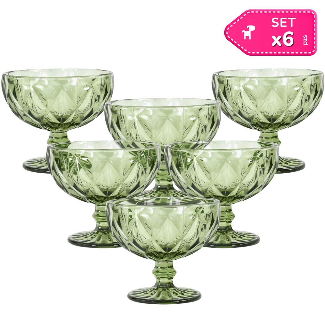 Set x6 Copas para Postres 400ml