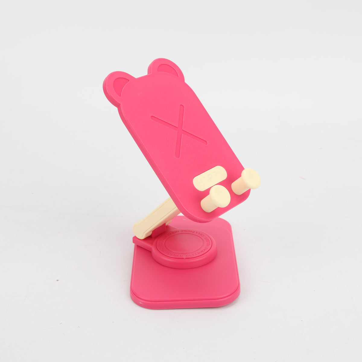 SOPORTE PARA TELEFONO OSO FUCSIA