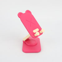 SOPORTE PARA TELEFONO OSO FUCSIA