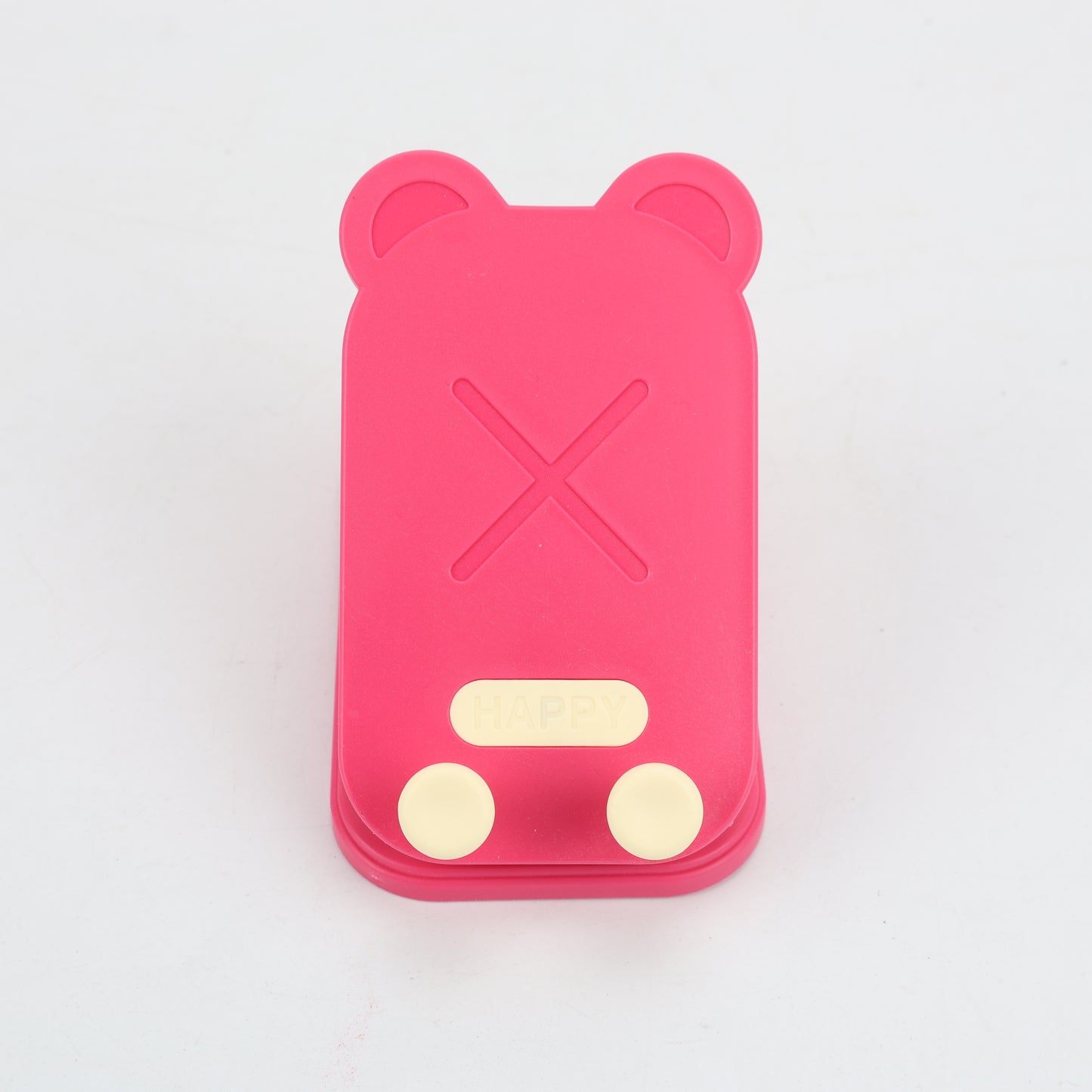 SOPORTE PARA TELEFONO OSO FUCSIA