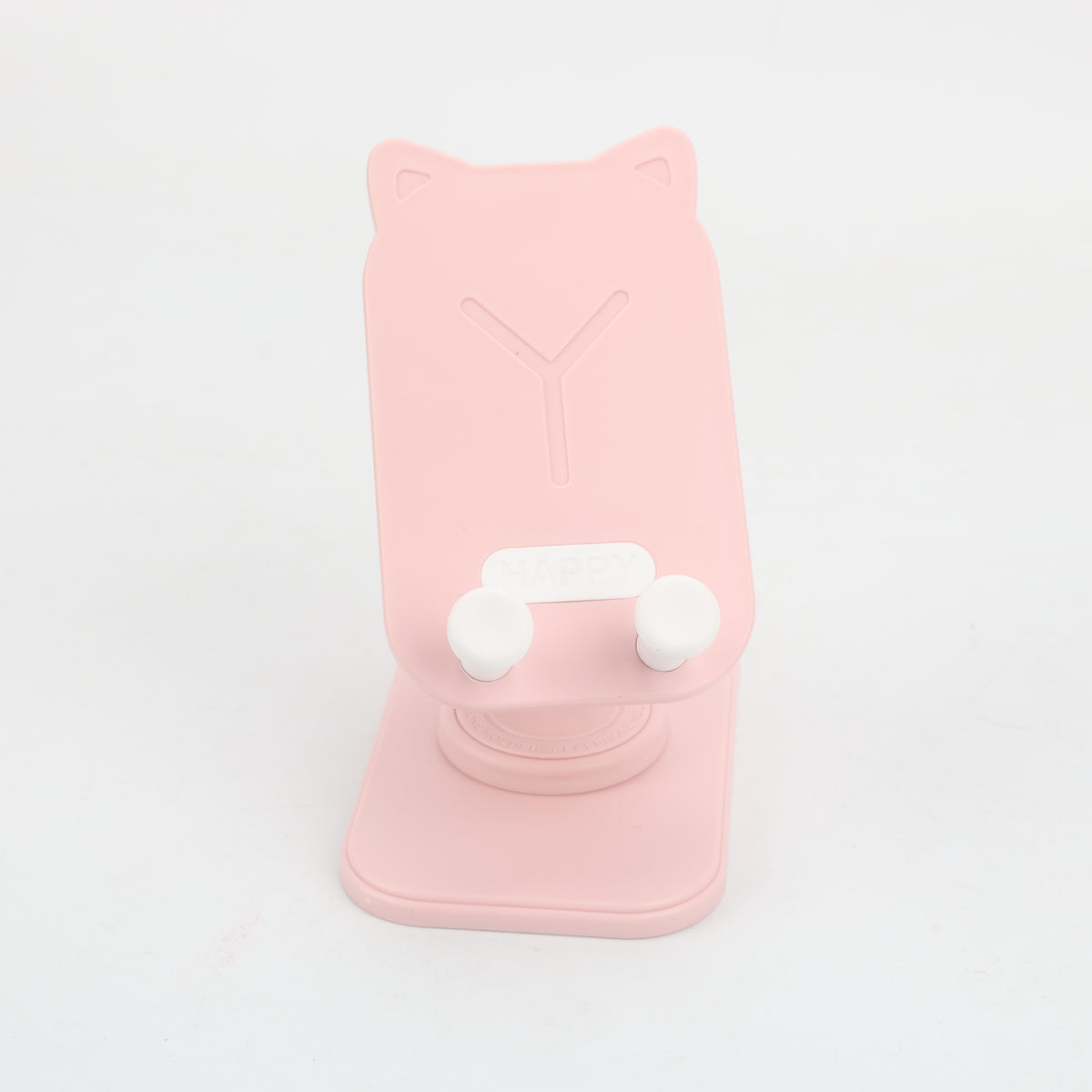 SOPORTE PARA TELEFONO GATO ROSADO