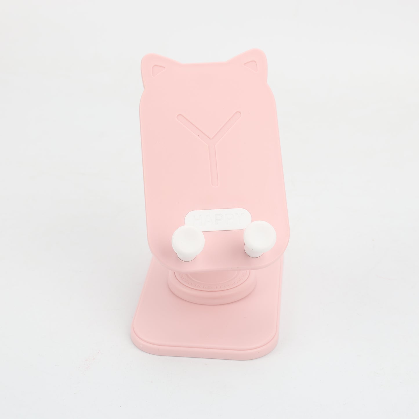 SOPORTE PARA TELEFONO GATO ROSADO