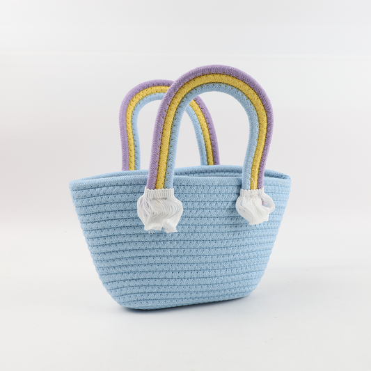 Bolso Tejido Arcoiris