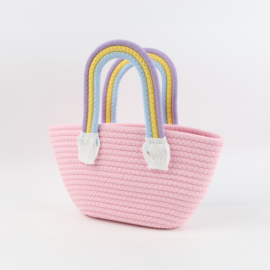 Bolso Tejido Arcoiris