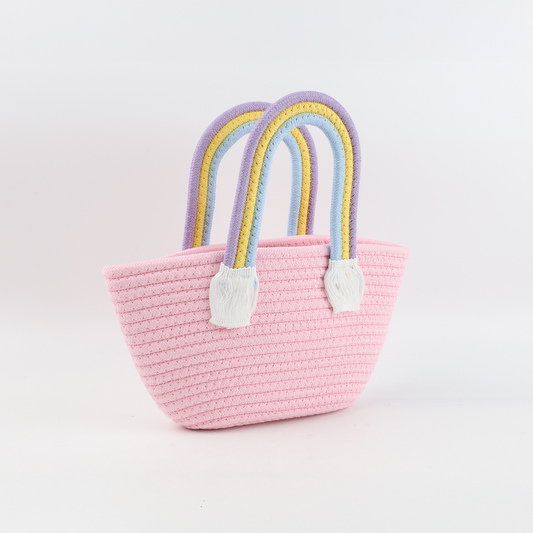 Bolso Tejido Arcoiris