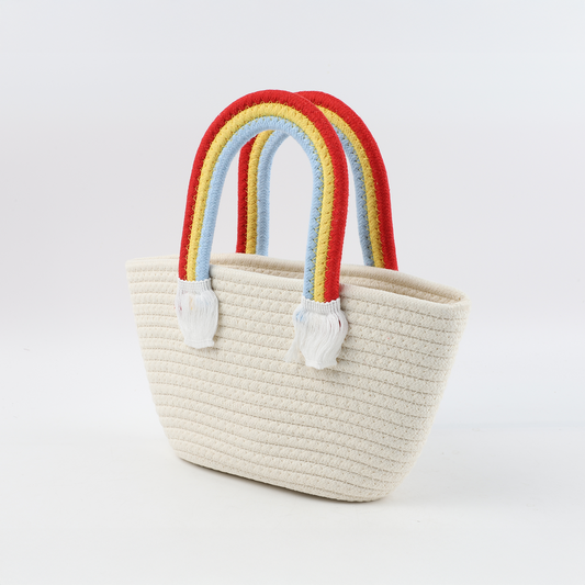 Bolso Tejido Arcoiris