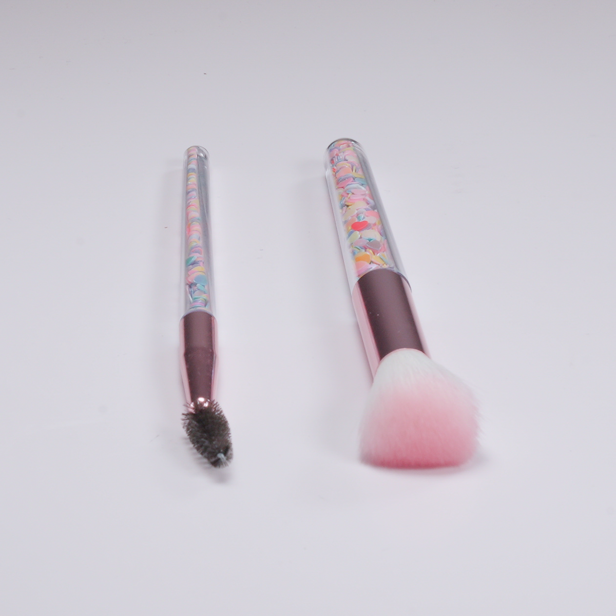 Set de Brocha y Cepillo de Maquillaje