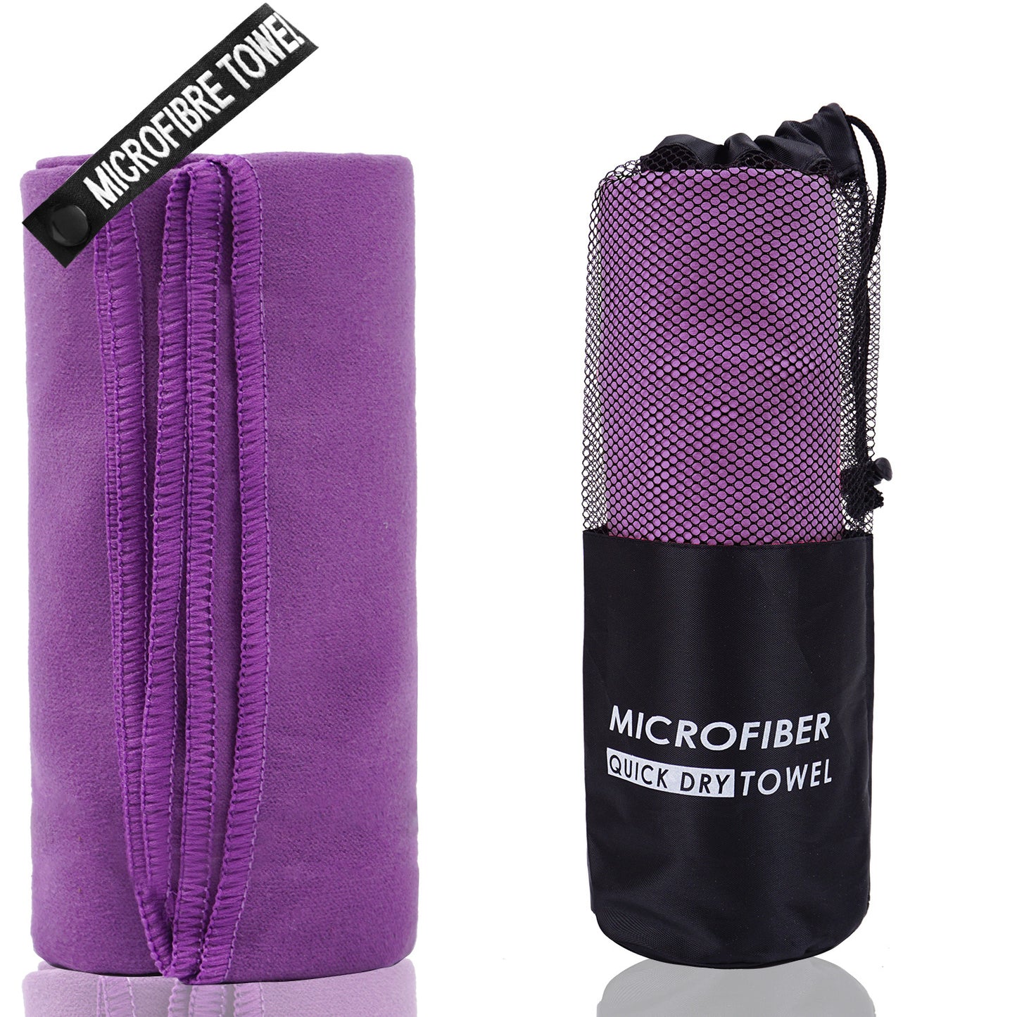 TOALLA DE MICROFIBRA GRANDE | MORADO