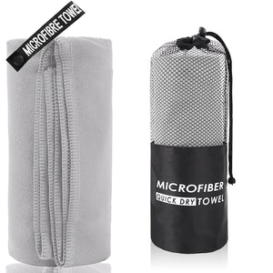TOALLA DE MICROFIBRA 40*80 GRIS